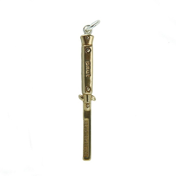 Switchblade Comb Bronze 1