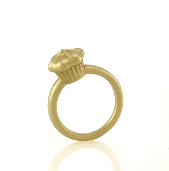 Solid Gold Cupcake Ring | Pnut