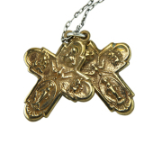 Double-Bronze-Cross-Necklace 1 web